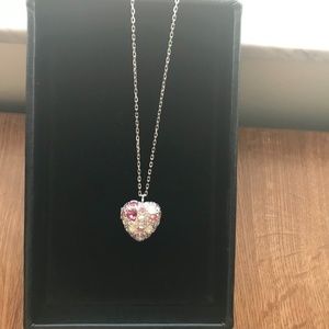 Swarovski Heart Locket Necklace